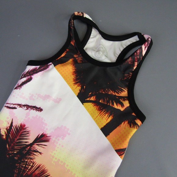 Cliff Keen Athletic Wrestling Singlet Adult Size XXS Tropical Theme Print - Picture 2 of 8